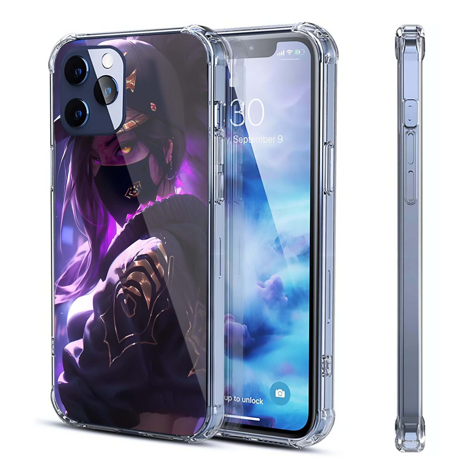（画像用） リーグ・オブ・レジェンド League of Legends LOL 【iPhone 12シリーズ対応】透明スマホケース（クリアソフトケース）